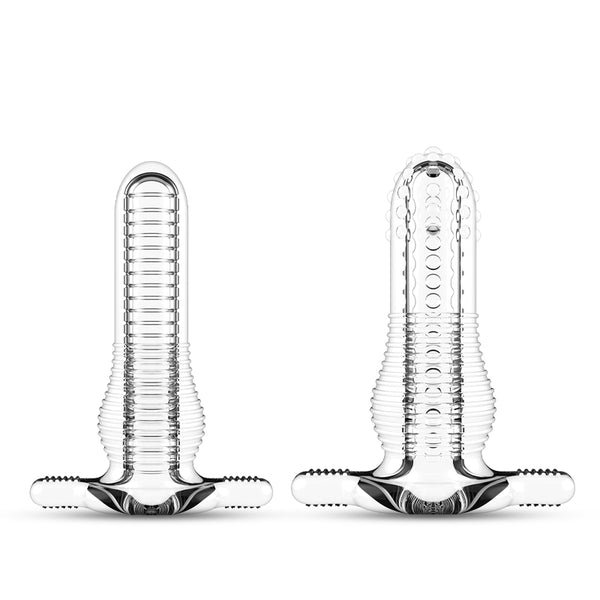 JEUSN Butt Plug Anal Dilator Soft Speculum Enema Hollow Anal Plug Masturbation Prostata Massager Sex Toys For Woman Men 2 Sizes